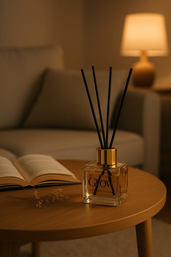 Parfumuri de cameră cu bețișoare Glow Cosmetics